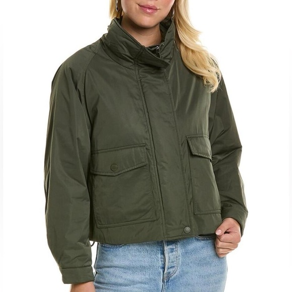 WEEKEND MAX MARA Fiorito Quilted Jacket in Green sz 4 / S BRAND NEW, EXT RARE - Picture 2 of 16